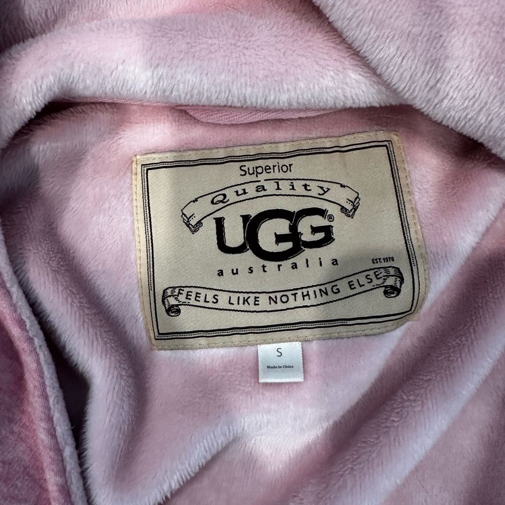 Ugh Pink Bathrobe Size Small